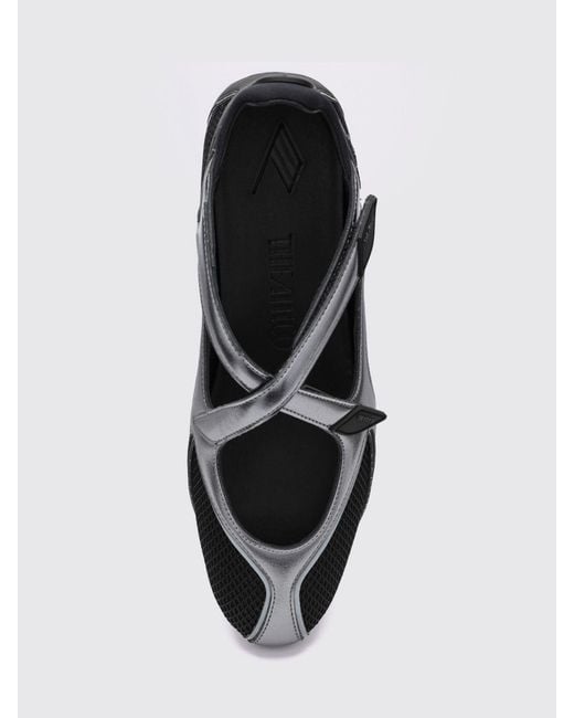 The Attico White Ballet Flat