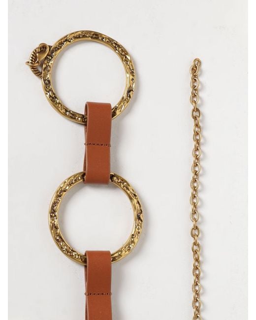 Zimmermann Metallic Leather And Metal Belt