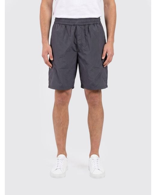 Colmar Blue Technical Fabric Cargo Shorts for men