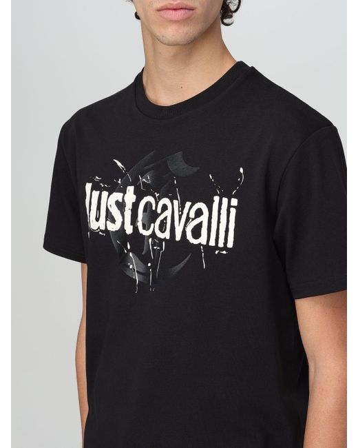 Just Cavalli T-shirt in Black für Herren