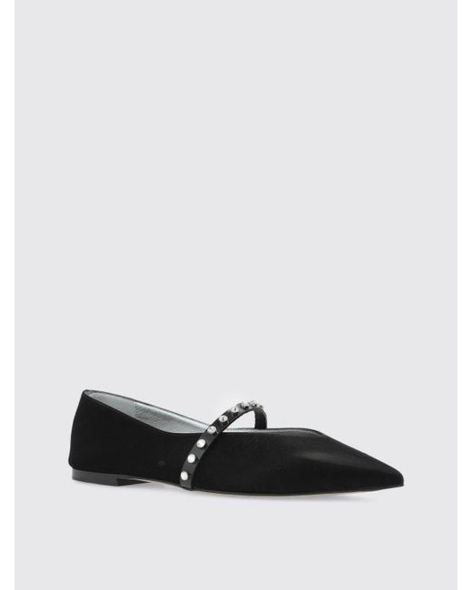 Alexander McQueen Black Ballet Flats