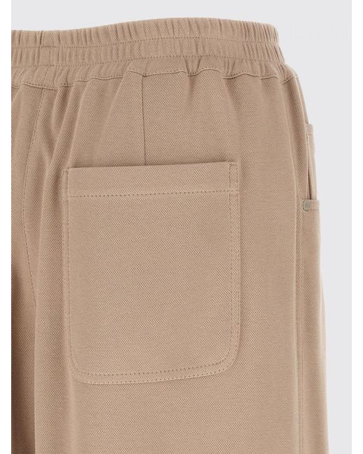 Brunello Cucinelli Natural Cotton Shorts