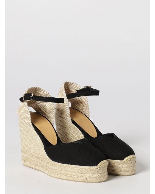 Castaner Black Chiarita Canvas Espadrilles