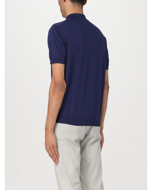Polo Hombre Drumohr de hombre de color Blue
