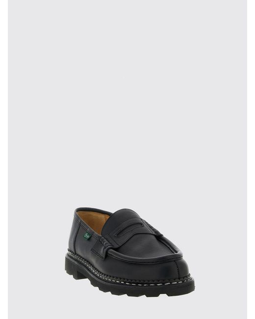 Paraboot White Reims Leather Loafers for men