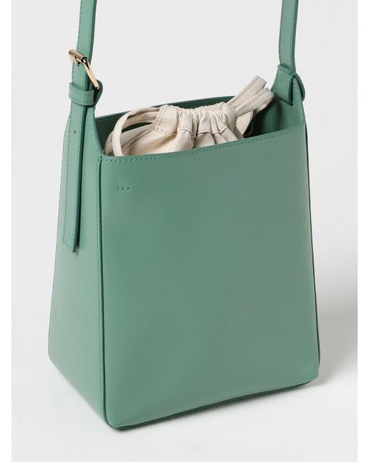 A.P.C. Green Shoulder Bag