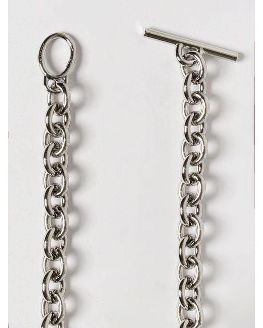 McQueen Natural Metal Belt