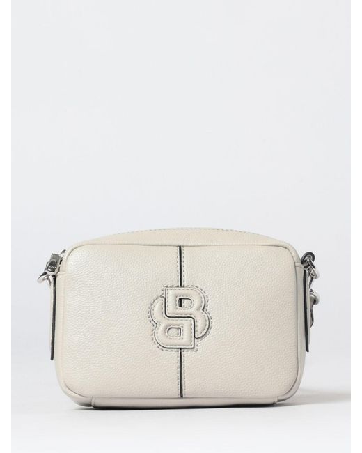 Boss Natural Grained Faux Leather Bag