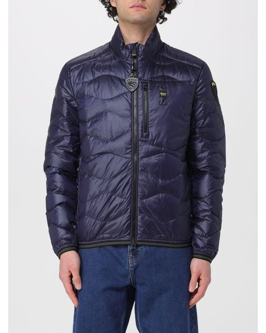 Blauer Blue Padded Nylon Down Jacket for men