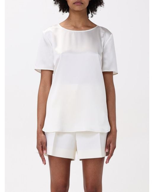 Max Mara White Hemdbluse Damen