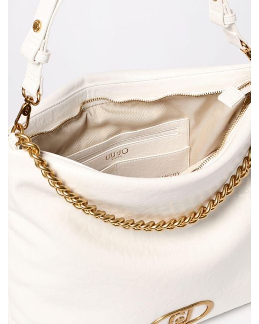 Bolso De Hombro Mujer Liu Jo de color White