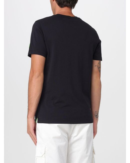 Sun 68 Black T-Shirt for men