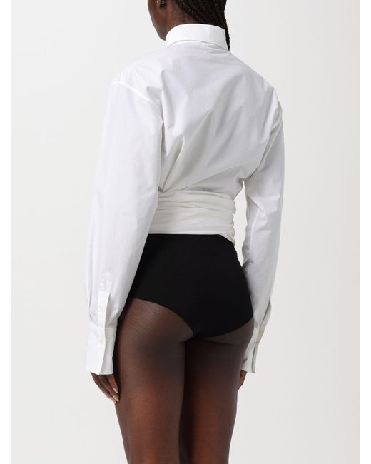 Camicia in cotone di Fabiana Filippi in White