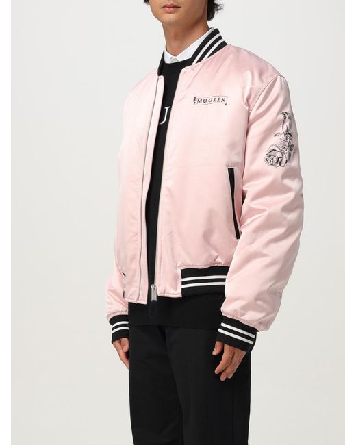 McQueen Pink Jackets _Co Vi for men