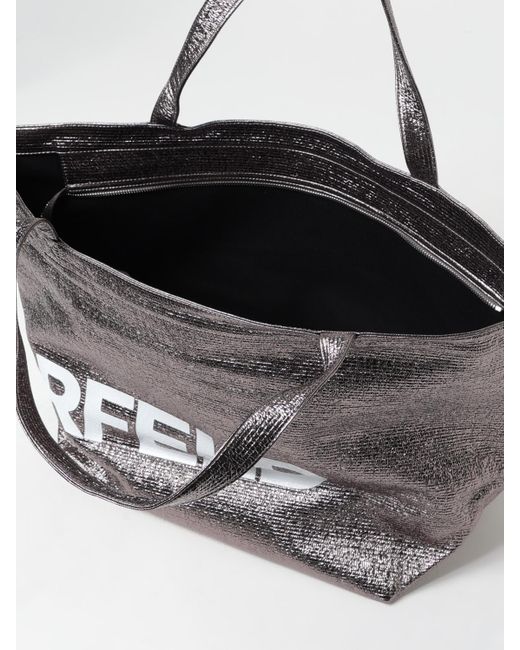 Karl Lagerfeld Gray Backpack