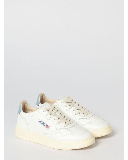 Autry Natural Medalist Low Leather Sneakers for men