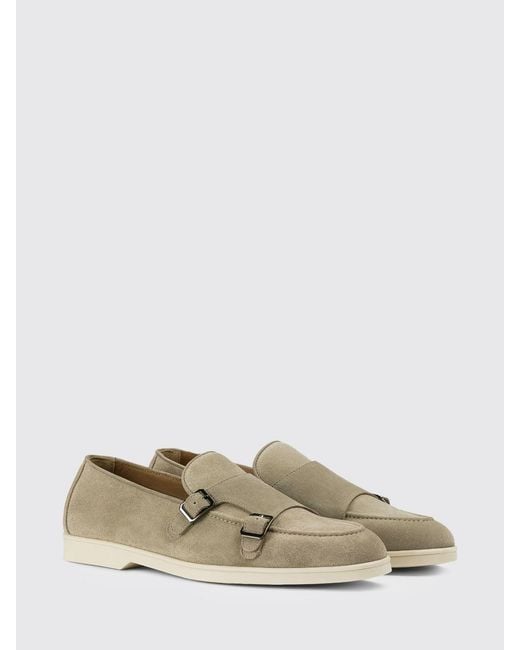 Doucal's Multicolor Suede Monk Strap for men