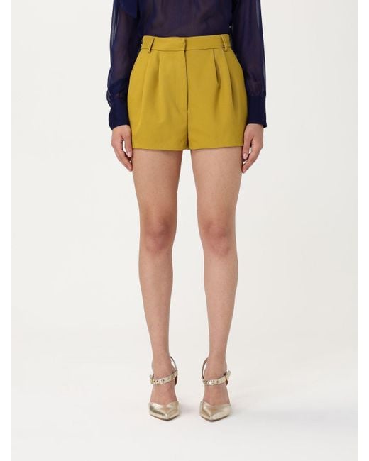 Elisabetta Franchi Yellow Short