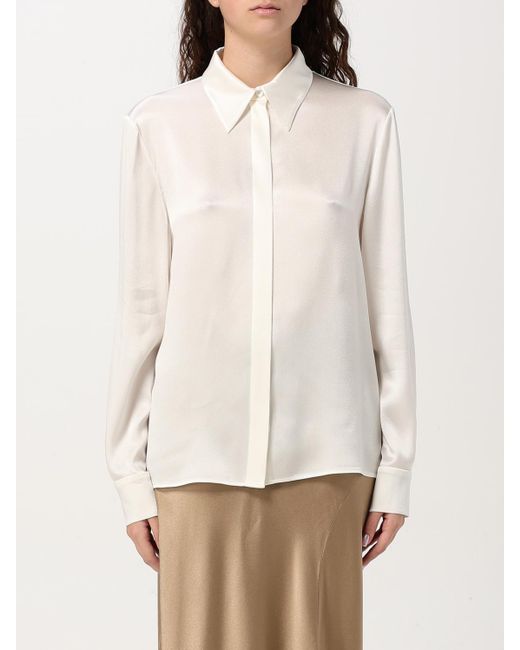 Alberta Ferretti Natural Hemdbluse Damen
