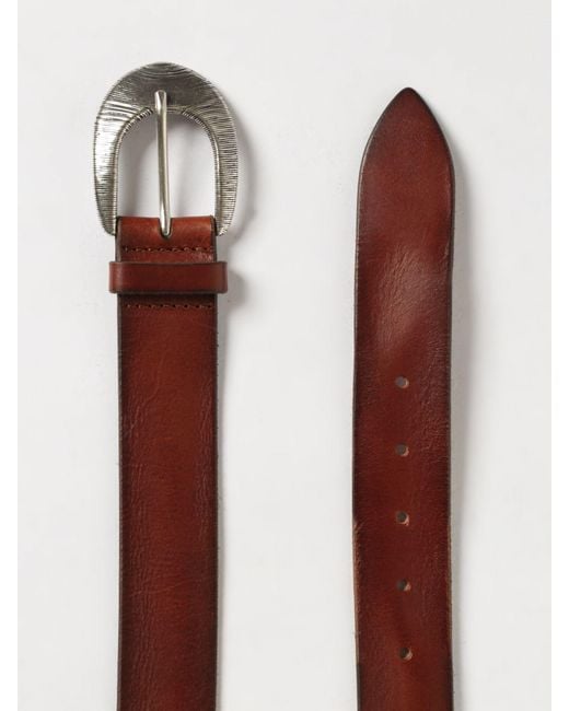 Orciani Brown Leather Belt