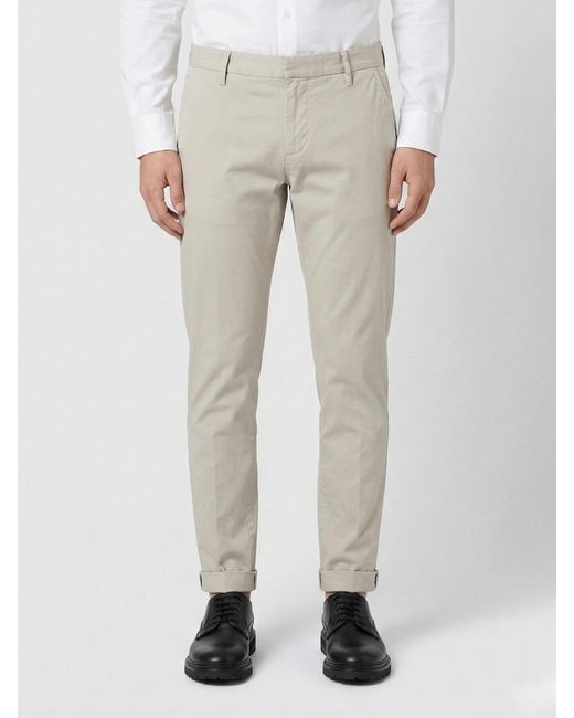 Dondup Natural Chino Trousers for men
