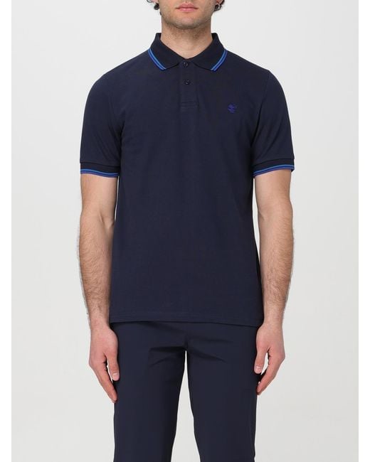 Save The Duck Blue Polo Shirt for men