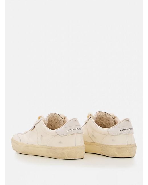 Golden Goose Deluxe Brand Natural Soul Star Used Nappa Leather Sneakers for men