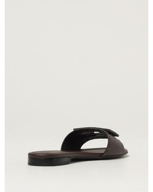Sandalo Baguette di Fendi in White