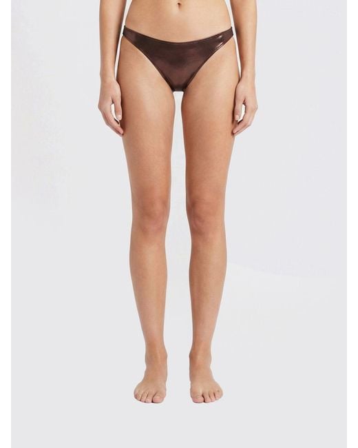 Blumarine Multicolor Stretch Polyester Bikini Bottom