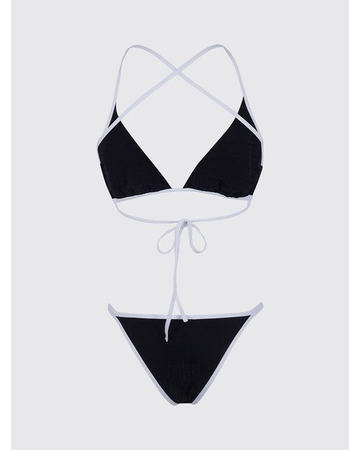 Bañador Mujer Balmain de color Black