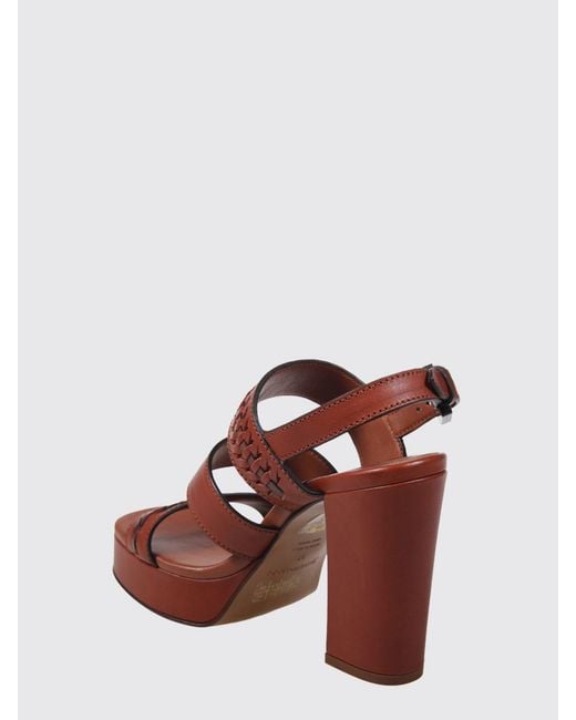 Zimmermann Brown Alchemy Platform Sandals