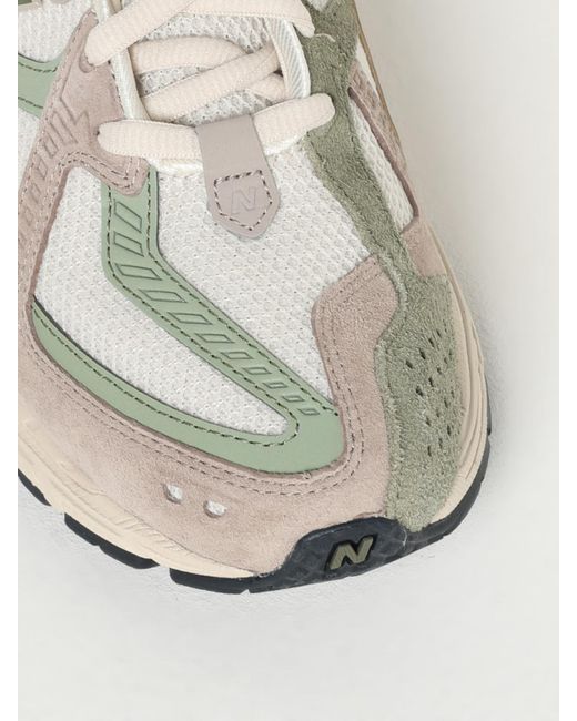 New Balance White Sneakers for men