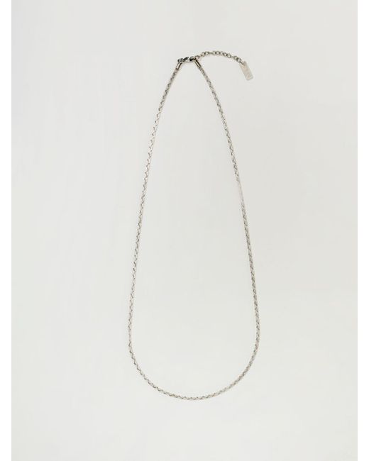 Bijoux Homme Saint Laurent pour homme en coloris White