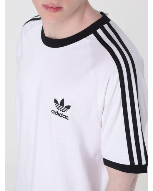 Adidas Originals White T-shirt for men