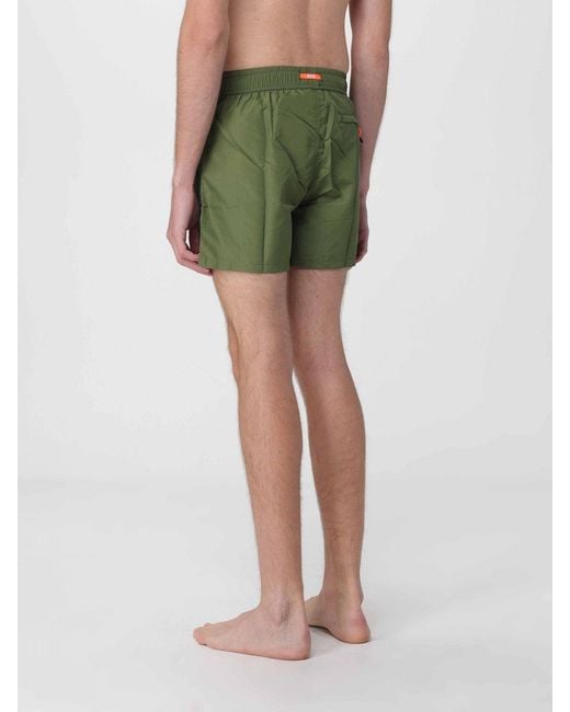 Suns Boards Green Nylon Swimsuit for men