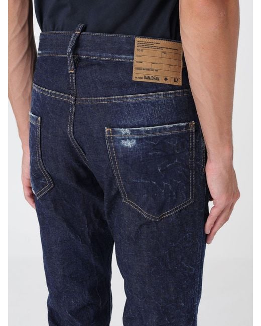 DSquared² Blue Trousers for men