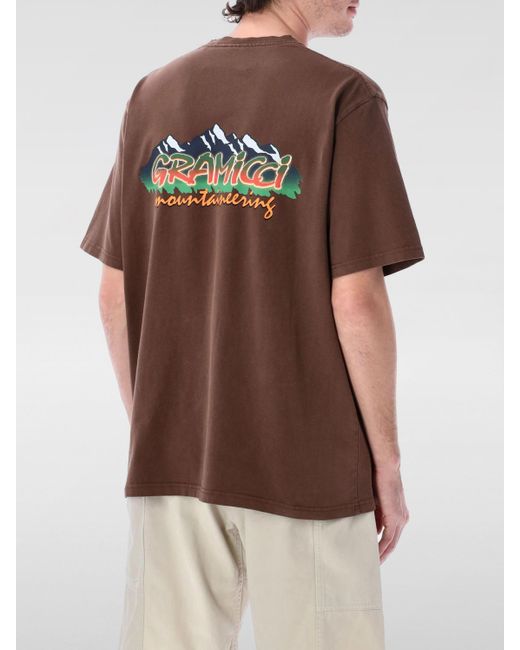 T-Shirt Homme Gramicci pour homme en coloris Brown