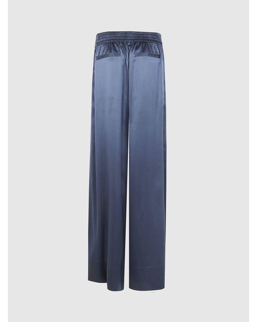Joseph Blue Silk Trousers