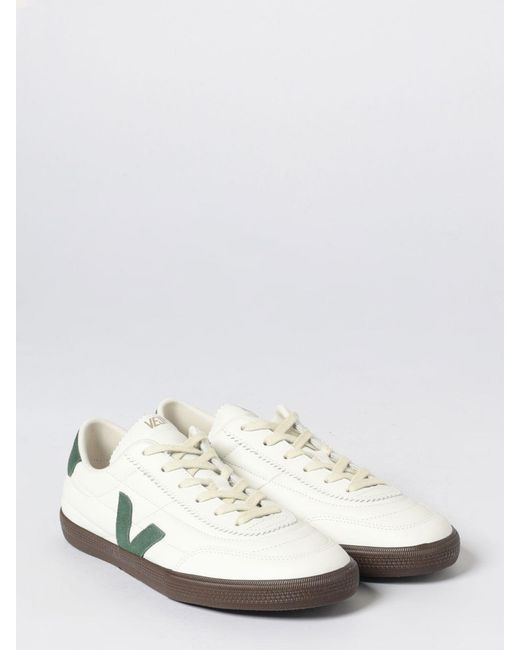 Veja White Panenka O.T. Leather Sneakers for men