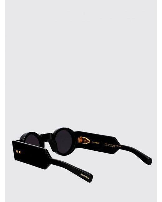 Balmain Black Distinctive Eyewear With Bold Design Elements And Comfortable Fit for men