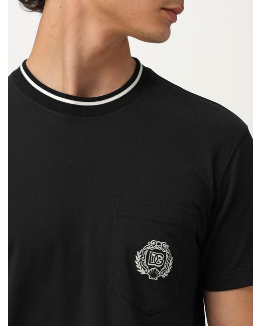 Camiseta de 'Wardrobe' Dolce & Gabbana de hombre de color Black