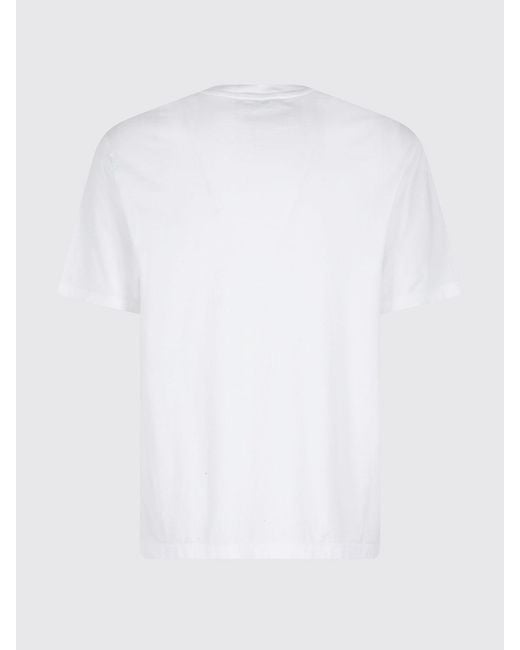 Roberto Collina White Basic Cotton T-Shirt for men