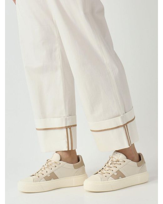 Herno White Pants