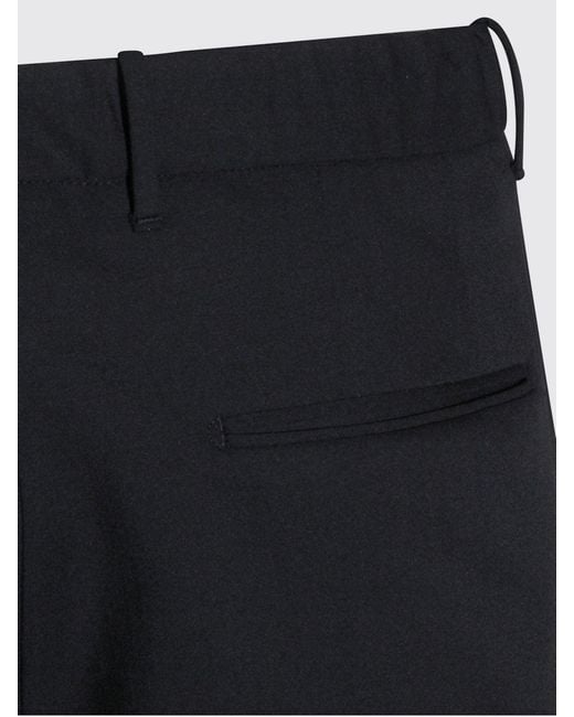 Incotex Black Tailored Trousers for men