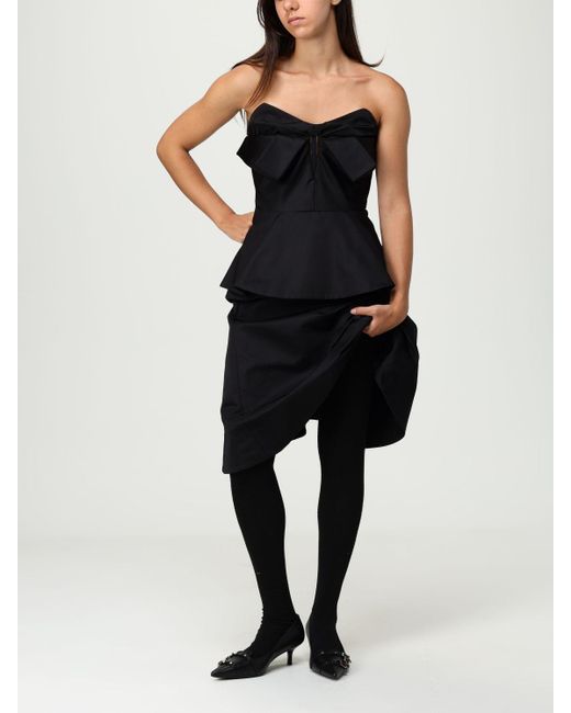 Top Mujer McQueen de color Black