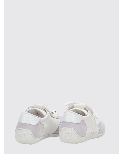 Roger Vivier White Viv Low Sneakers