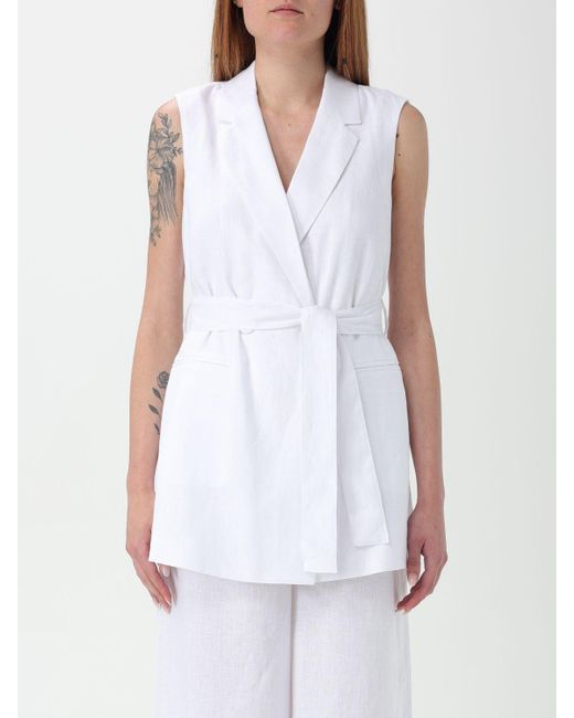 Armani Exchange White Waistcoat
