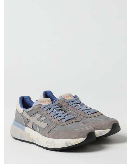 Premiata Gray Shoes for men