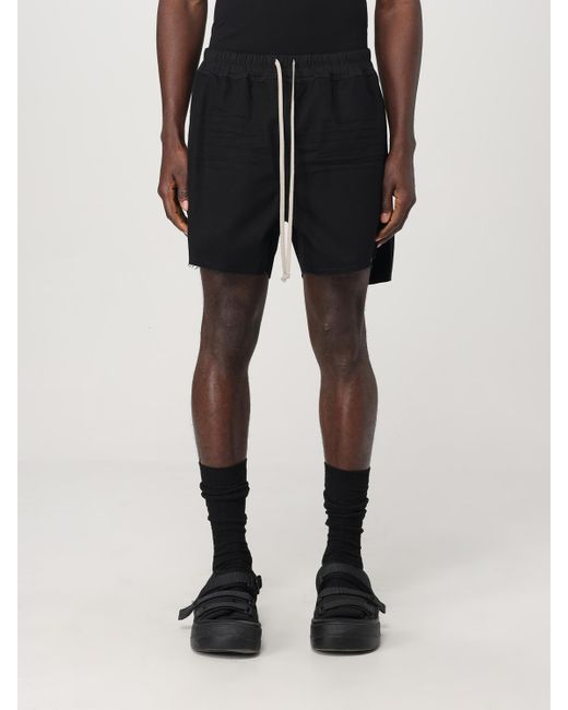 Rick Owens Black Short for men