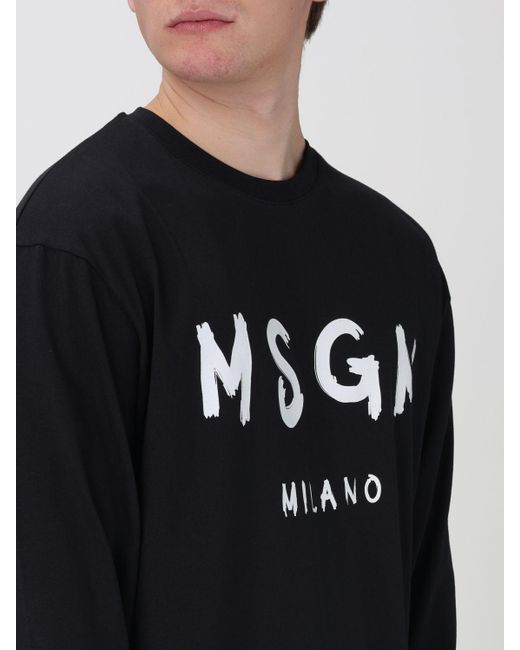 MSGM T-shirt in Black für Herren